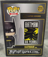 Batman (1989) (Fists Up) from Batman - Batman 80 Years Pop! manufactured by Funko [Back]