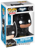 Batman (Black Suit) from Batman - Dark Knight Rises Pop! manufactured by Funko [Front]