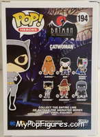 Catwoman from Batman - Batman Animated Series Pop! manufactured by Funko [Back]