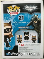 Catwoman from Batman - Dark Knight Rises Pop! manufactured by Funko [Back]