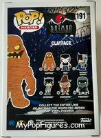 Clayface from Batman - Batman Animated Series Pop! manufactured by Funko [Back]