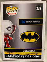 Deadman from Batman - Batman Pop! manufactured by Funko [Back]