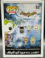 Joker (Green Chrome) from Batman - Batman Arkham Asylum Pop! manufactured by Funko [Back]