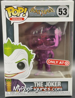 Joker (Purple Chrome) from Batman - Batman Arkham Asylum Pop! manufactured by Funko [Front]