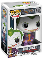 Joker from Batman - Batman Arkham Asylum Pop! manufactured by Funko [Front]