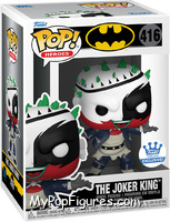 Joker King from Batman - Batman Pop! manufactured by Funko [Front]