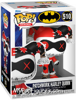 Patchwork Harley Quinn from Batman - Patchwork Pop! manufactured by Funko [Front]