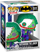 Patchwork The Joker from Batman - Patchwork Pop! manufactured by Funko [Front]