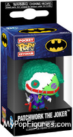 Patchwork The Joker from Batman - Patchwork Pop! Keychains manufactured by Funko [Front]