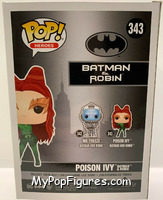 Poison Ivy (Specialty Series) from Batman - Batman & Robin Pop! manufactured by Funko [Back]