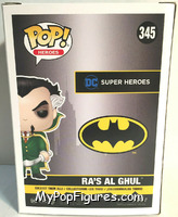 Ra's Al Ghul from Batman - Batman Pop! manufactured by Funko [Back]