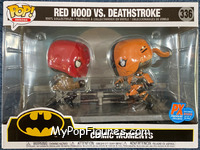 Red Hood vs. Deathstroke (Comic Moments) from Batman - Batman Pop! manufactured by Funko [Front]