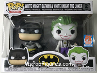 White Knight Batman / White Knight Joker from Batman - Batman Pop! manufactured by Funko [Front]