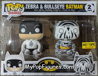 Zebra / Bullseye Batman from Batman - Batman Pop! manufactured by Funko [Front]