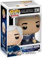 Commander Adama from Battlestar Galactica - Pop! Vinyl Figures manufactured by Funko [Front]