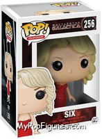 Six from Battlestar Galactica - Pop! Vinyl Figures manufactured by Funko [Front]