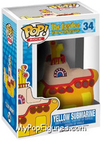 Yellow Submarine (Prototype) from Beatles - Pop! Vinyl Figures manufactured by Funko [Front]