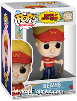 Beavis (Burger World Uniform) from Beavis and Butt-Head - Pop! Vinyl Figures manufactured by Funko [Front]