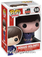 Howard Wolowitz from Big Bang Theory - Pop! Vinyl Figures manufactured by Funko [Front]