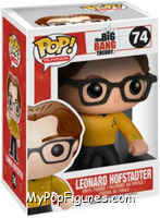 Leonard Hofstadter (Star Trek) from Big Bang Theory - Pop! Vinyl Figures manufactured by Funko [Front]