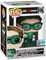 Leonard Hofstadter as Green Lantern from Big Bang Theory - Pop! Vinyl Figures manufactured by Funko [Front]