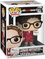 Leonard Hofstadter in Robe from Big Bang Theory - Pop! Vinyl Figures manufactured by Funko [Front]