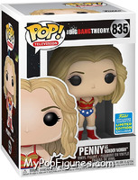 Penny as Wonder Woman from Big Bang Theory - Pop! Vinyl Figures manufactured by Funko [Front]