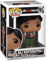 Raj Koothrappali from Big Bang Theory - Pop! Vinyl Figures manufactured by Funko [Front]