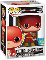 Sheldon Cooper as The Flash from Big Bang Theory - Pop! Vinyl Figures manufactured by Funko [Front]