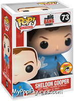 Sheldon Cooper (Star Trek Transporting) from Big Bang Theory - Pop! Vinyl Figures manufactured by Funko [Front]