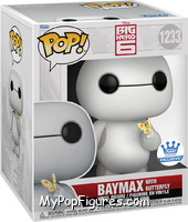 Baymax (with Butterfly) from Big Hero 6 - Pop! Vinyl Figures manufactured by Funko [Front]