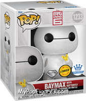 Baymax (with Butterfly) (Diamond) (Chase) from Big Hero 6 - Pop! Vinyl Figures manufactured by Funko [Front]