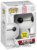 Baymax (Glows in the Dark) from Big Hero 6 - Pop! Vinyl Figures manufactured by Funko [Front]