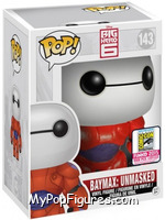 Baymax (Unmasked) from Big Hero 6 - Pop! Vinyl Figures manufactured by Funko [Front]