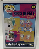 Harley Quinn (Beaver) from Birds of Prey - Pop! Vinyl Figures manufactured by Funko [Back]