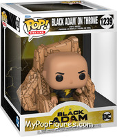 Black Adam on Throne from Black Adam - Pop! Vinyl Figures manufactured by Funko [Front]