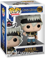 Asta (with Nero) from Black Clover - Pop! Vinyl Figures manufactured by Funko [Front]