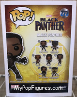 Black Panther (Blue Glow) from Black Panther - Pop! Vinyl Figures manufactured by Funko [Back]