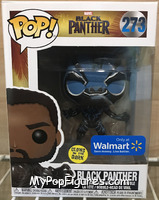 Black Panther (Blue Glow) from Black Panther - Pop! Vinyl Figures manufactured by Funko [Front]