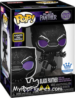 Black Panther (Lights and Sounds) from Black Panther - Pop! Vinyl Figures manufactured by Funko [Front]