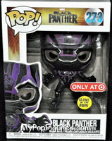 Black Panther (Purple Glow) from Black Panther - Pop! Vinyl Figures manufactured by Funko [Front]