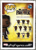 Erik Killmonger from Black Panther - Pop! Vinyl Figures manufactured by Funko [Back]