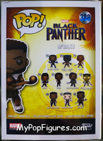 M'Baku from Black Panther - Pop! Vinyl Figures manufactured by Funko [Back]