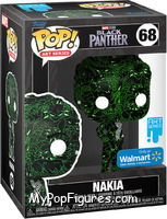 Nakia (Art Series) from Black Panther - Pop! Vinyl Figures manufactured by Funko [Front]