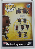 Okoye from Black Panther - Pop! Vinyl Figures manufactured by Funko [Back]