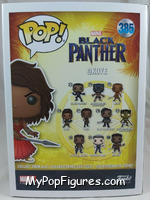 Okoye from Black Panther - Pop! Vinyl Figures manufactured by Funko [Back]