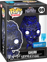 Shuri (Art Series) from Black Panther - Pop! Vinyl Figures manufactured by Funko [Front]