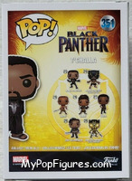 T'Challa (Black Clothes) from Black Panther - Pop! Vinyl Figures manufactured by Funko [Back]