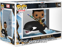 Namor with Orca from Black Panther - Wakanda Forever - Pop! Vinyl Figures manufactured by Funko [Front]