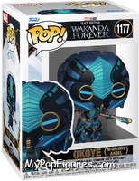 Okoye (Midnight Angel) from Black Panther - Wakanda Forever - Pop! Vinyl Figures manufactured by Funko [Front]